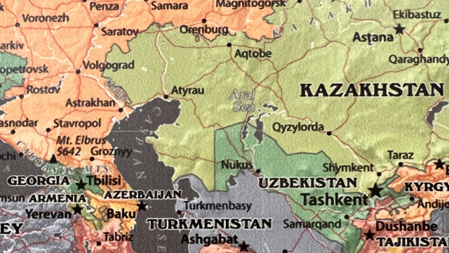 Central Asia Map